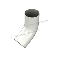 Колено трубы МЕТАЛЛ ПРОФИЛЬ Foramina PUR D100 Ral 9010